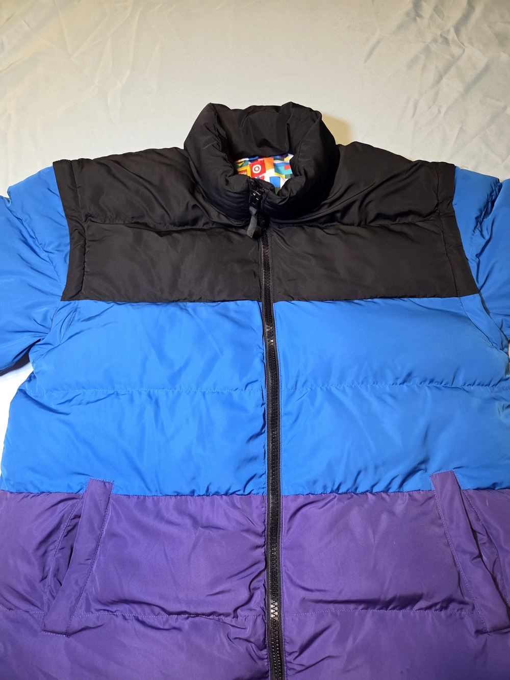 Lego Multicolor Geometric Print Puffer Jacket - Picture 4 of 12